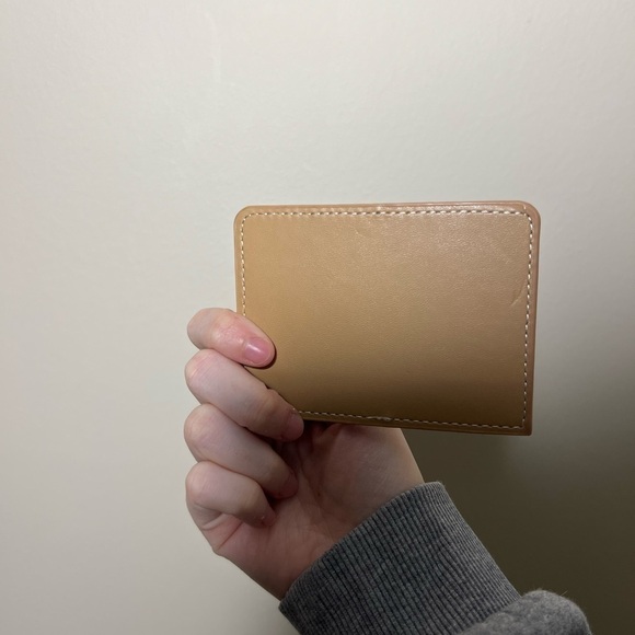 Tan Card Holder - Picture 2 of 2